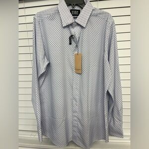 Scotch & Soda White and Blue Patterned Shirt